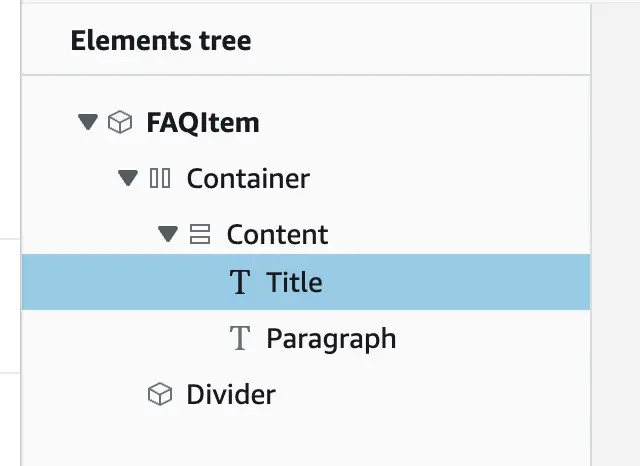 Overriding the color of a text element called
Title