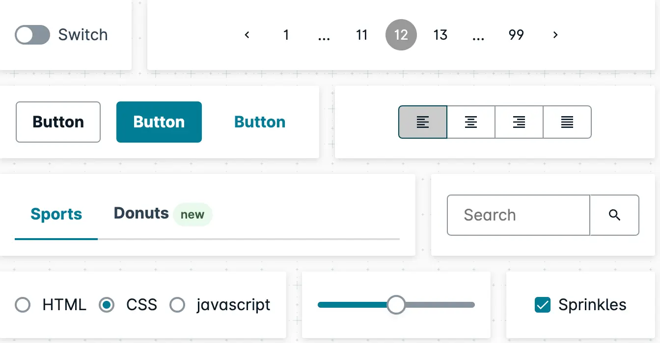 Amplify UI primitive components