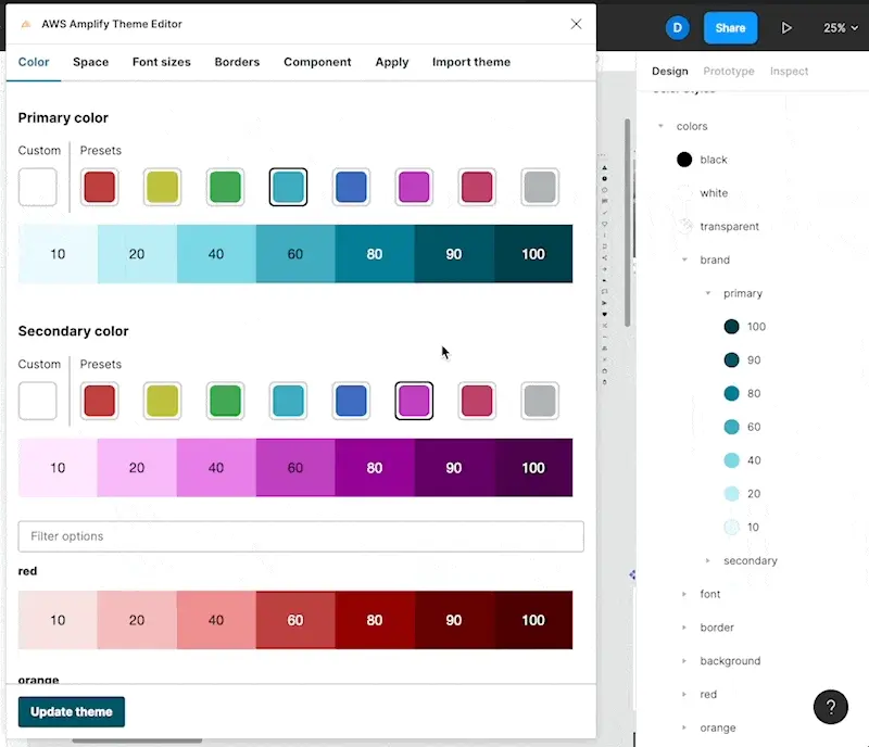 Use brand colors in Figma